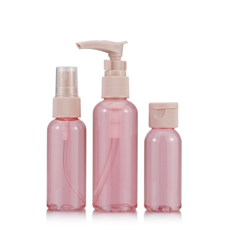 Plastic Disinfection Spray Bottle Hand Sanitizer Bottle 30ml 50ml 100ml Plastic Pet Bottle Manufacturers in Stock