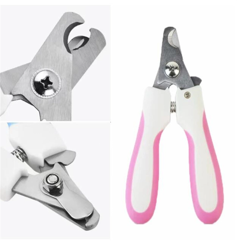 Pet Nail Clippers Dog Nail Clippers Stainless Steel Grooming Cleaning Pet Supplies