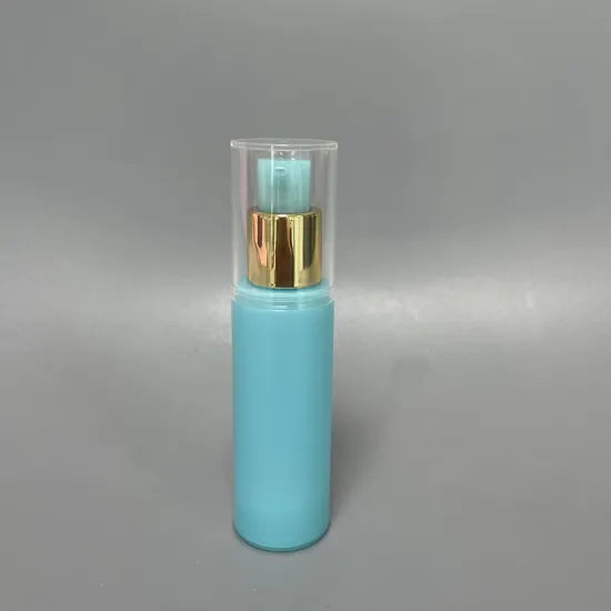 20ml/30ml/40ml/50ml 화장용 사용 답답한 병을 위한 파란 콘테이너 진공 로션 향수