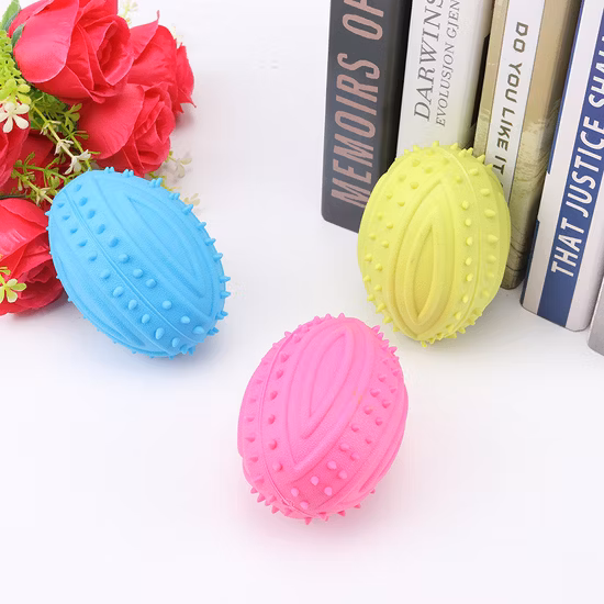 도매 애완 동물 장난감 TPR 개 애완 동물 액세서리/애완 동물 공급을 청소하는 새로 디자인 된 뼈 모양 치아